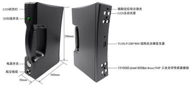 精准捕捉，重塑工业之美 —— 南极熊深度评测北京迅恒手持式工业3D扫描仪